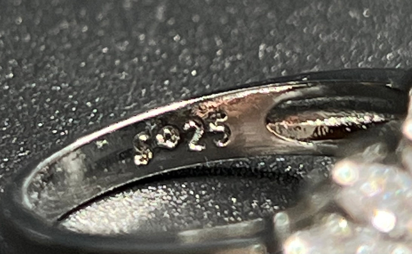 925 Sterling Silver Flower Ring