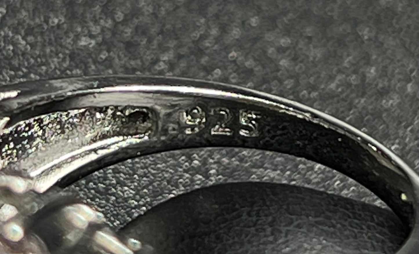 925 Sterling Silver Gemstone Ring