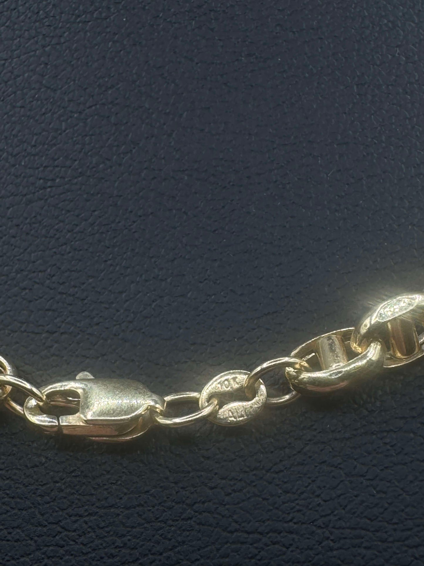 10Kt Gold 20" 5MM Custom Link Chain