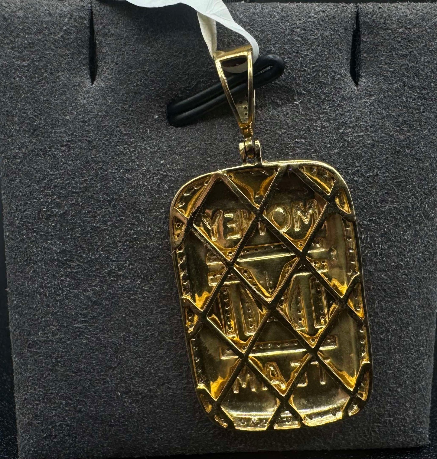 10Kt Gold Diamond Money Team Pendant