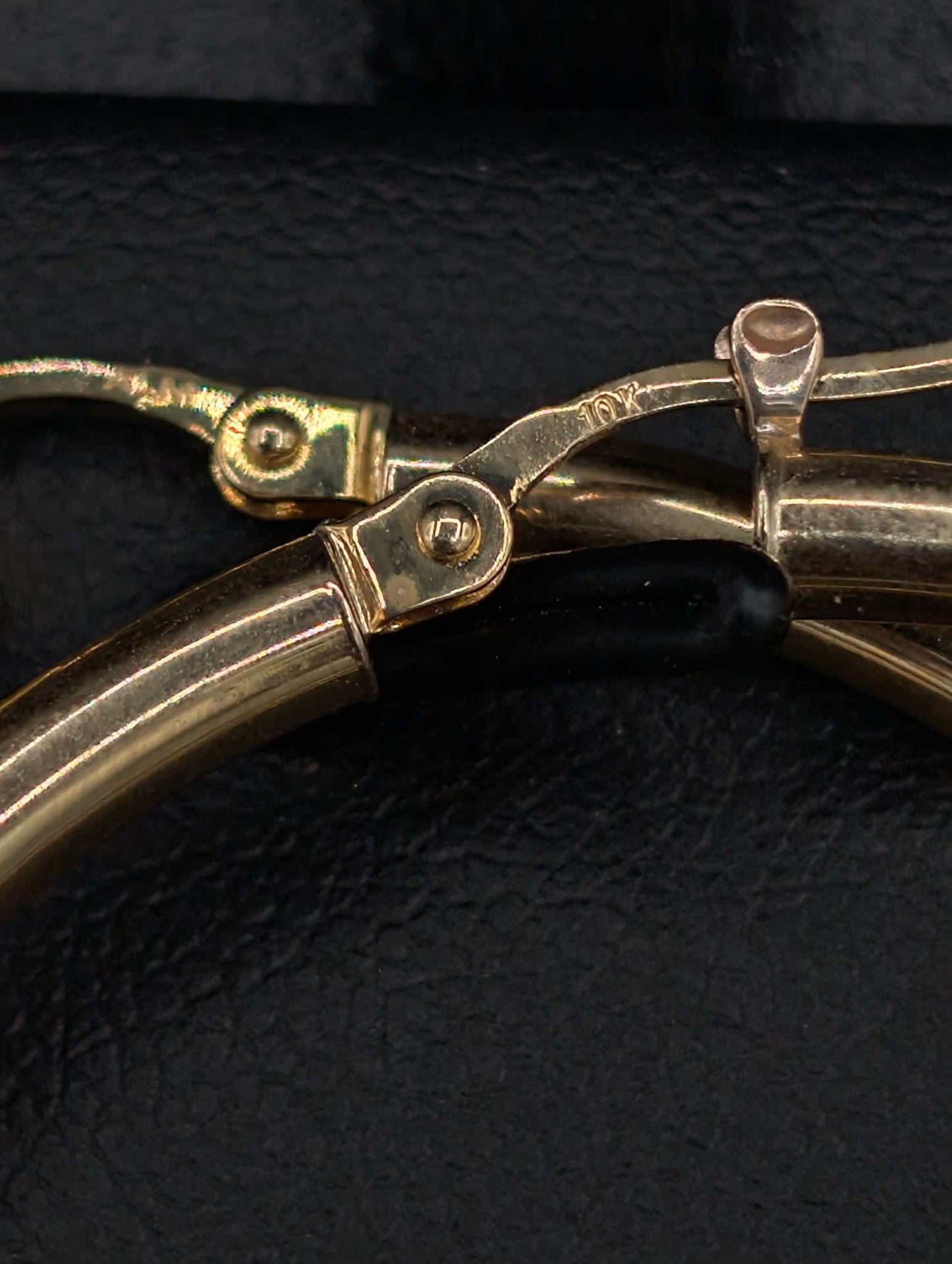 10Kt Gold 45.5mm Hoop Earrings