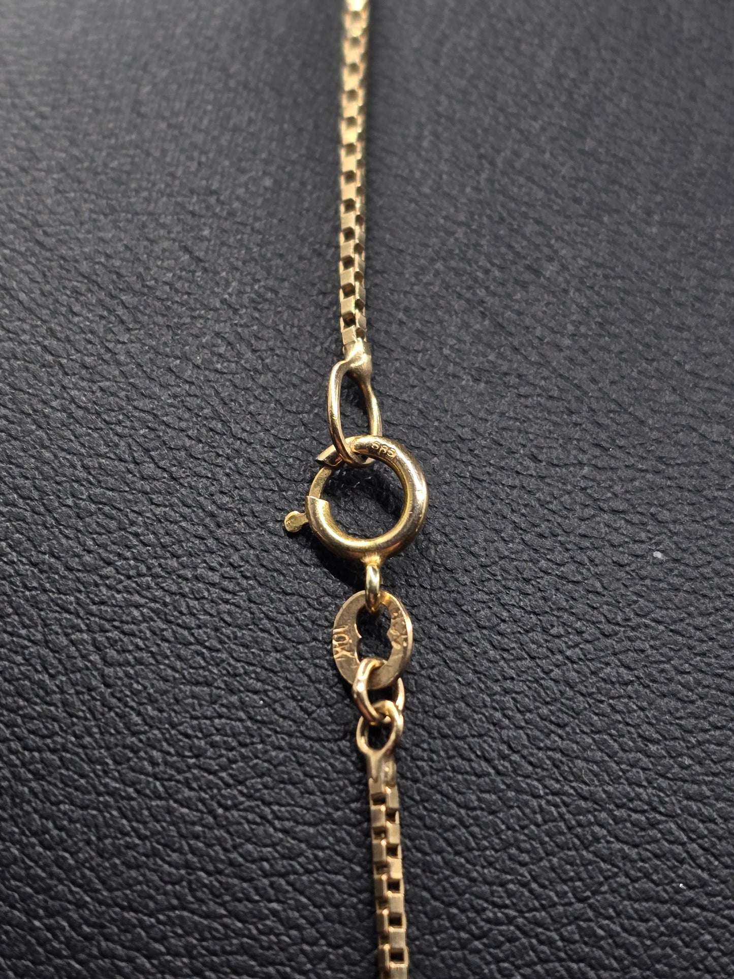 10kt Gold 24" 1mm Box Chain