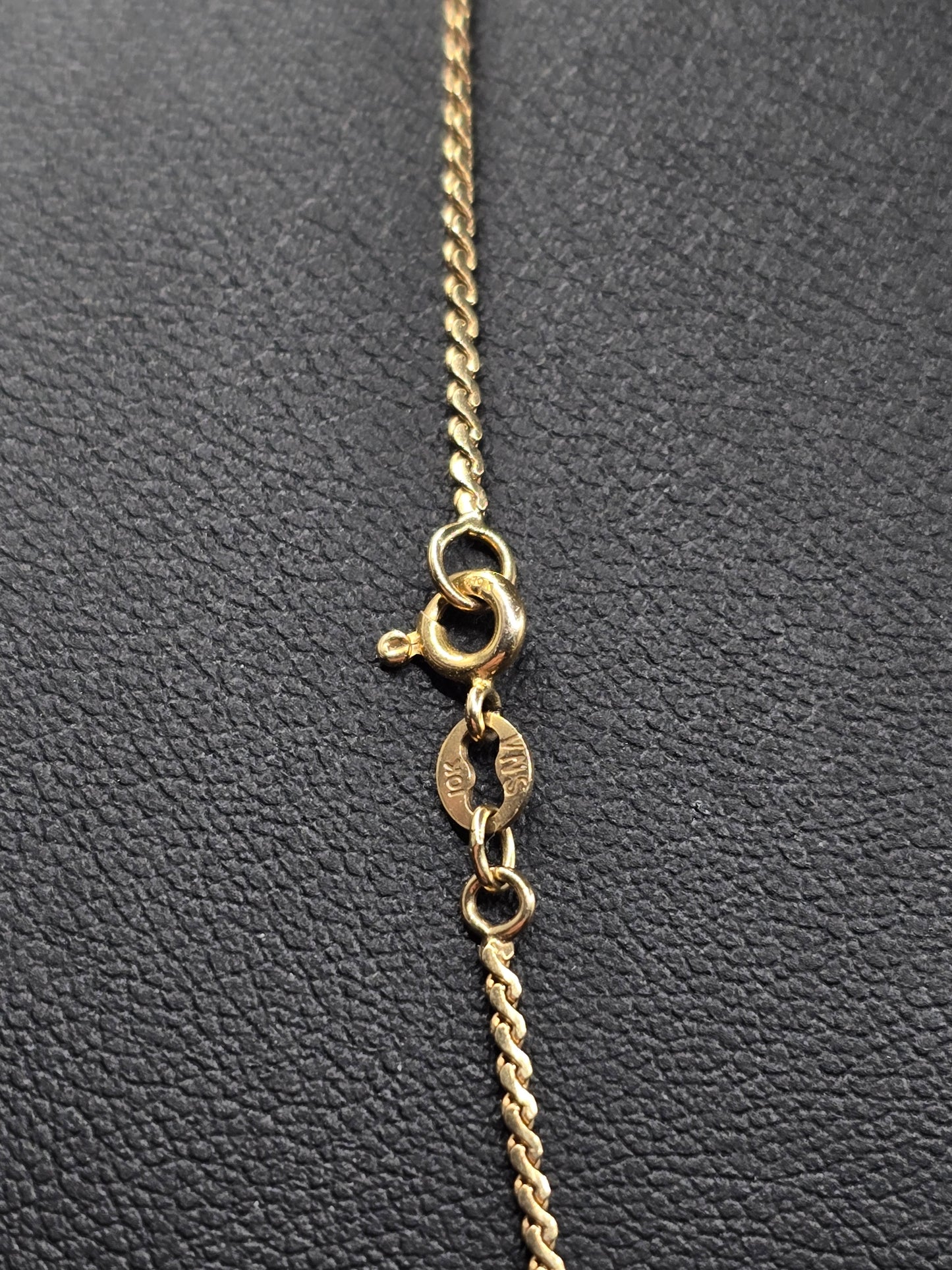 10kt Gold 1mm 18' Box Chain