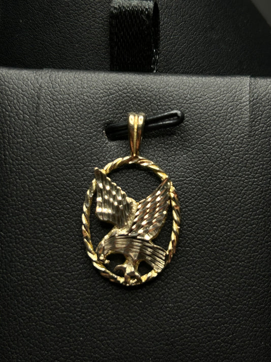 10Kt Gold Eagle Pendant