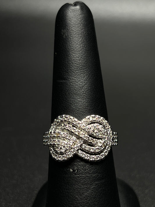 925 Sterling Silver Infinity Ring