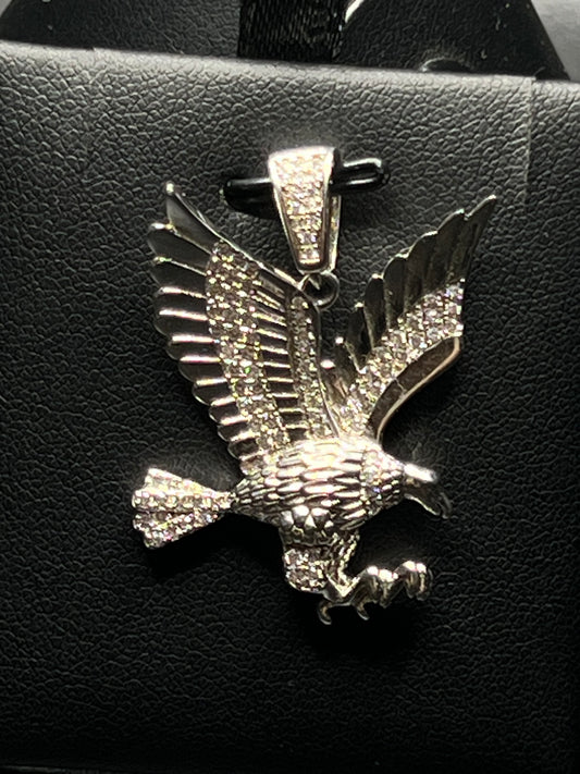 925 Sterling Silver Eagle Pendant