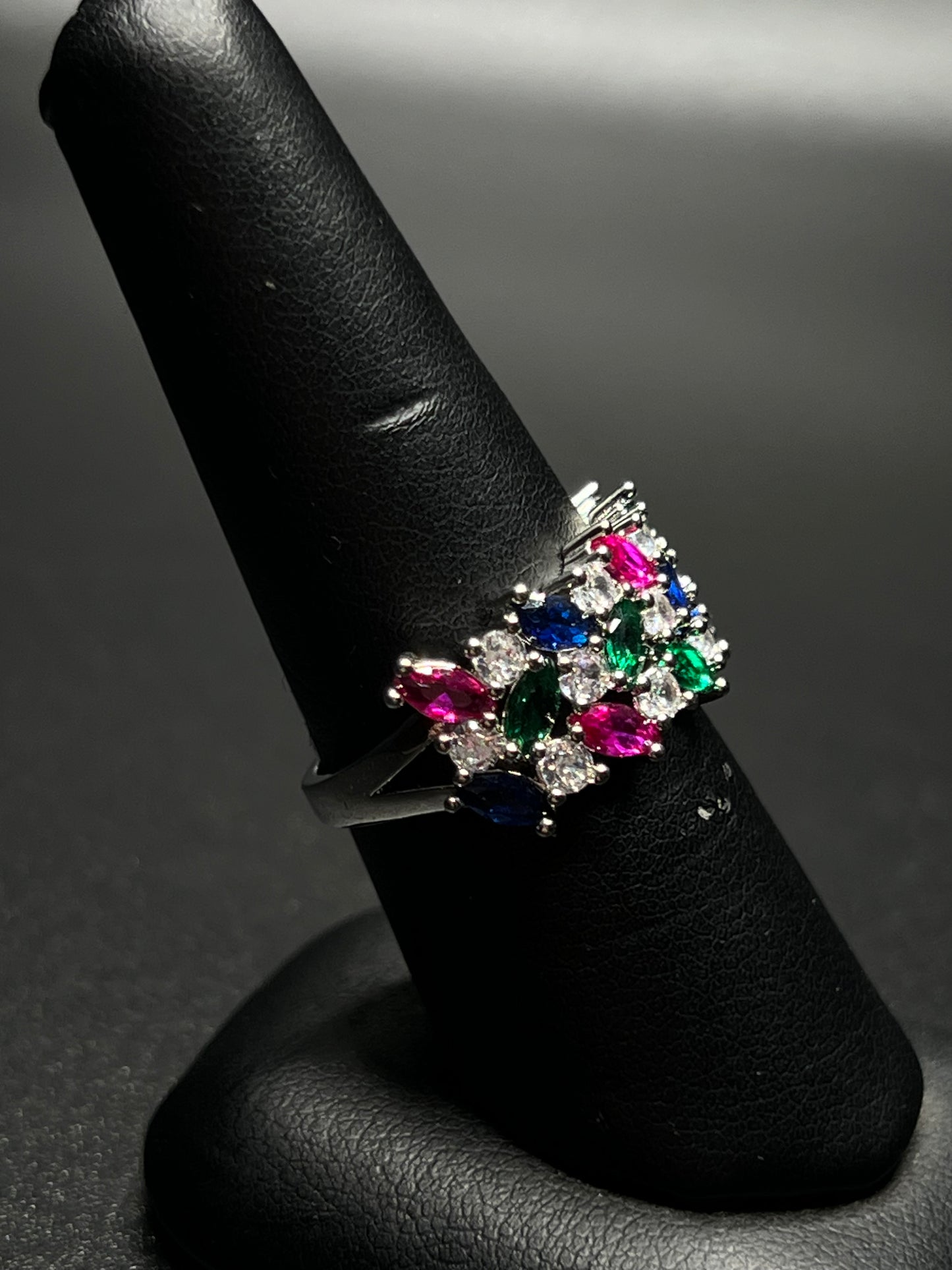 925 Sterling Silver Gemstone Ring