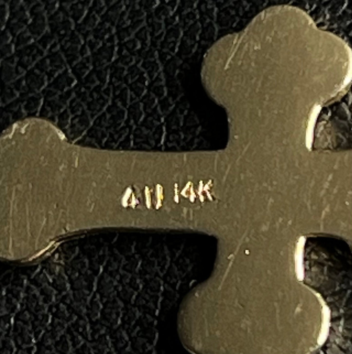 14Kt Gold Cross Pendant