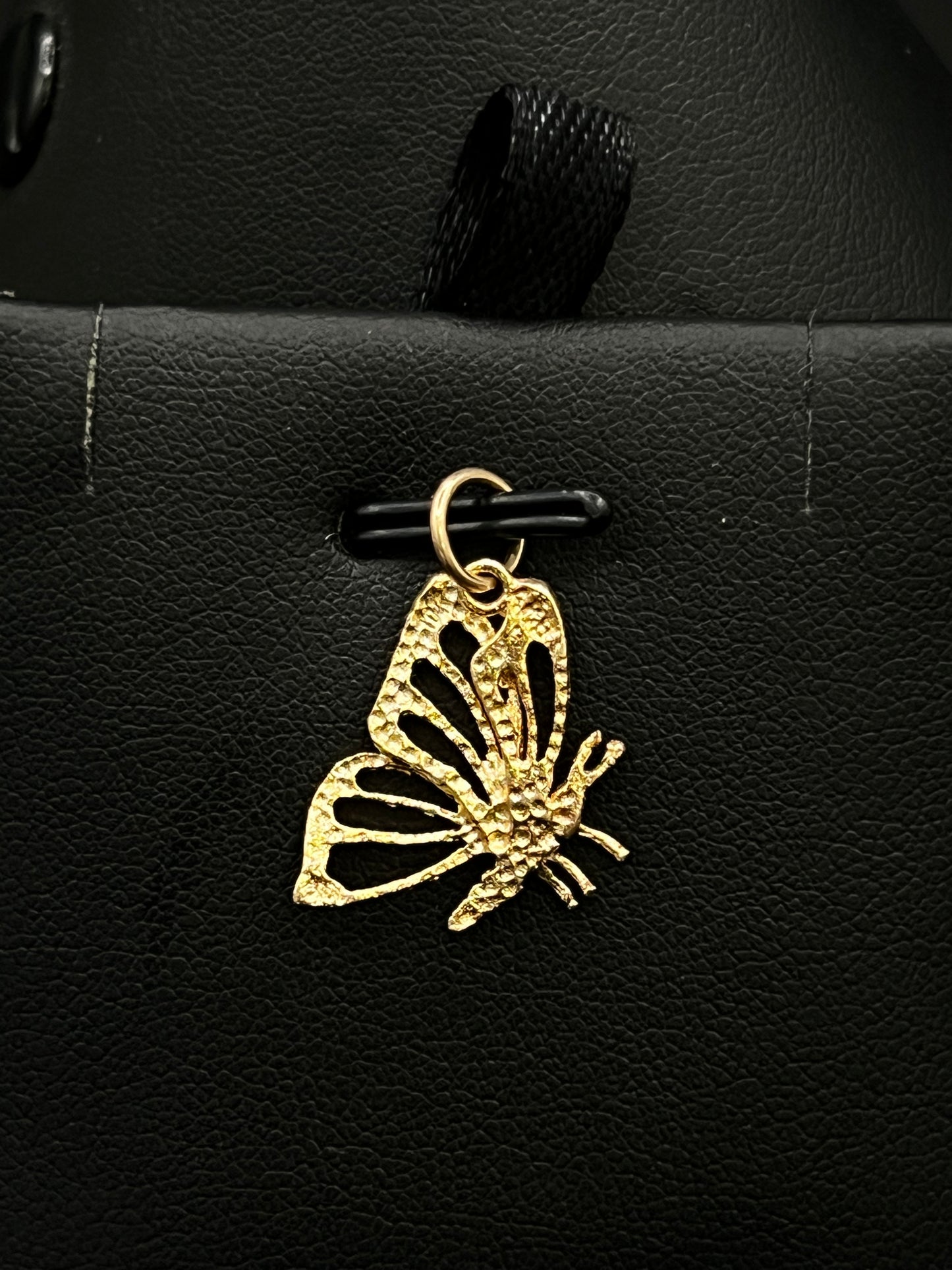 10Kt Gold Butterfly Pendant