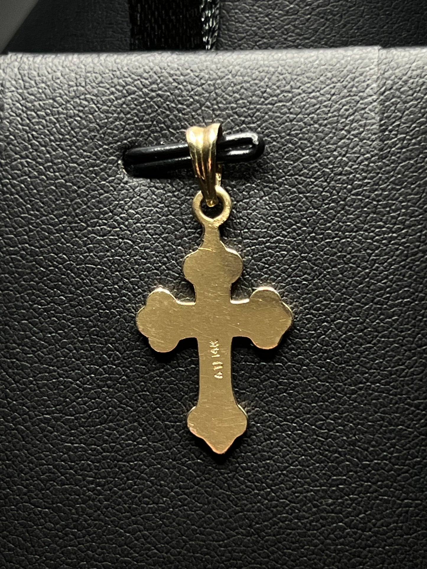 14Kt Gold Cross Pendant