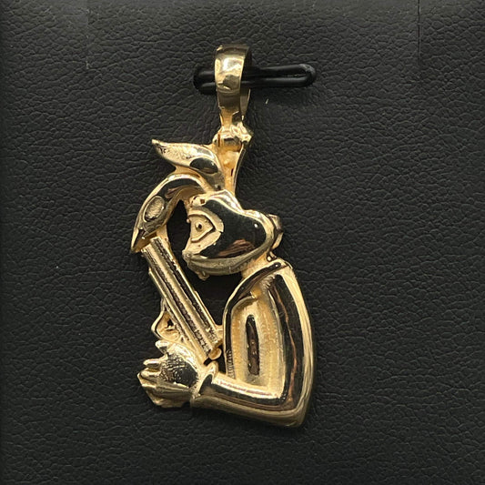 10Kt Gold Custom Pendant