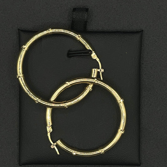 10Kt Gold Hoop Earrings