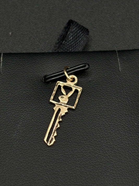 10Kt Gold Custom Bunny Key