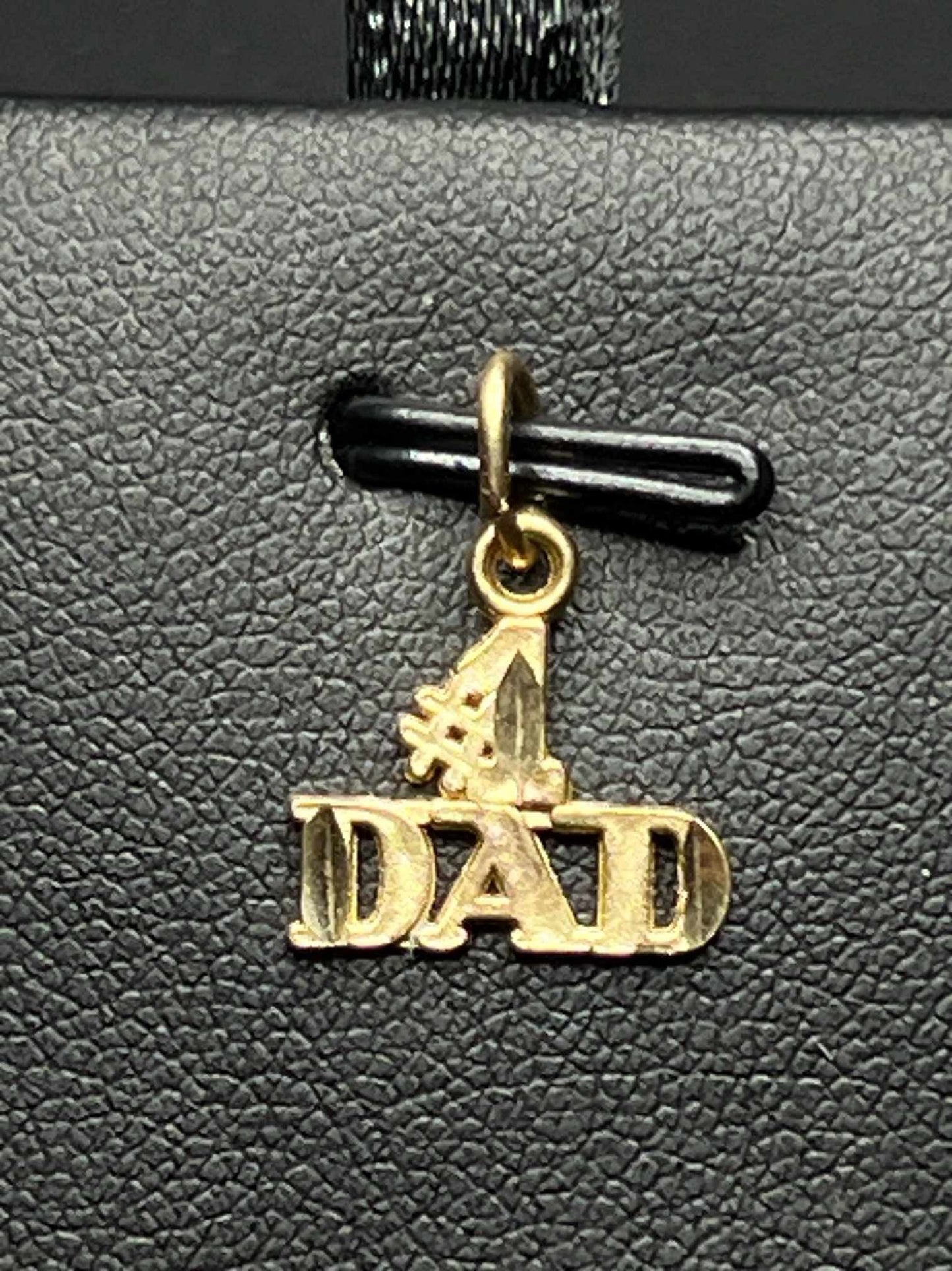 10Kt Gold "#1 Dad" Pendant