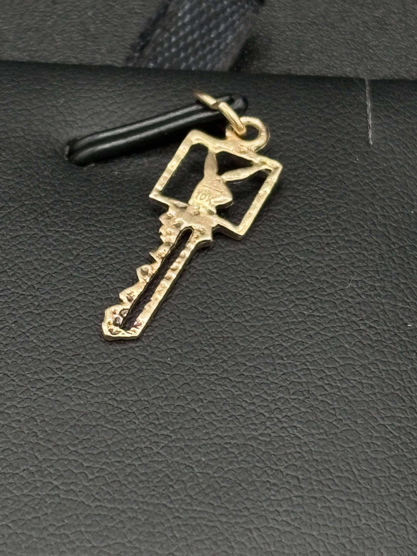 10Kt Gold Custom Bunny Key