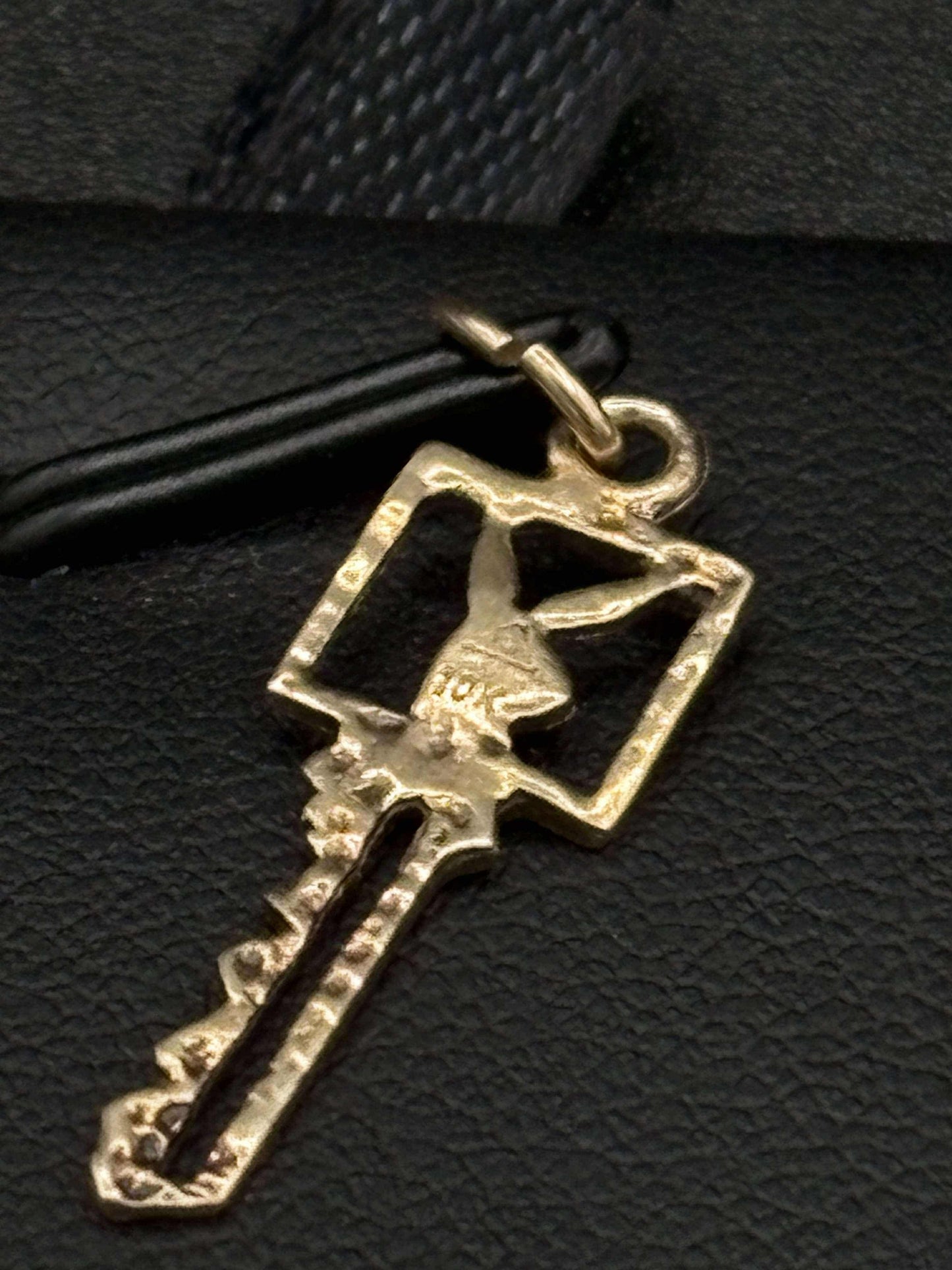 10Kt Gold Custom Bunny Key