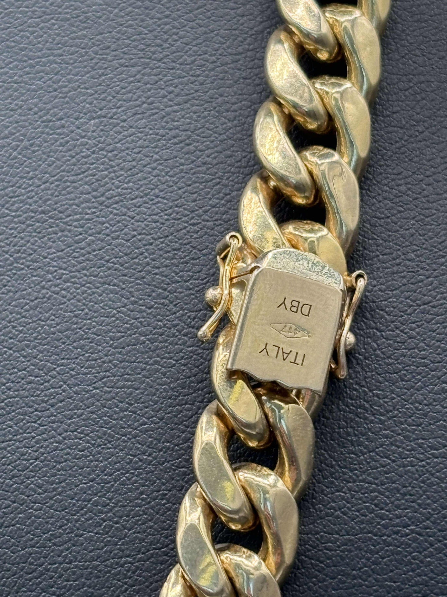 10Kt Gold 22" 11.3MM Miami Cuban Link Chain