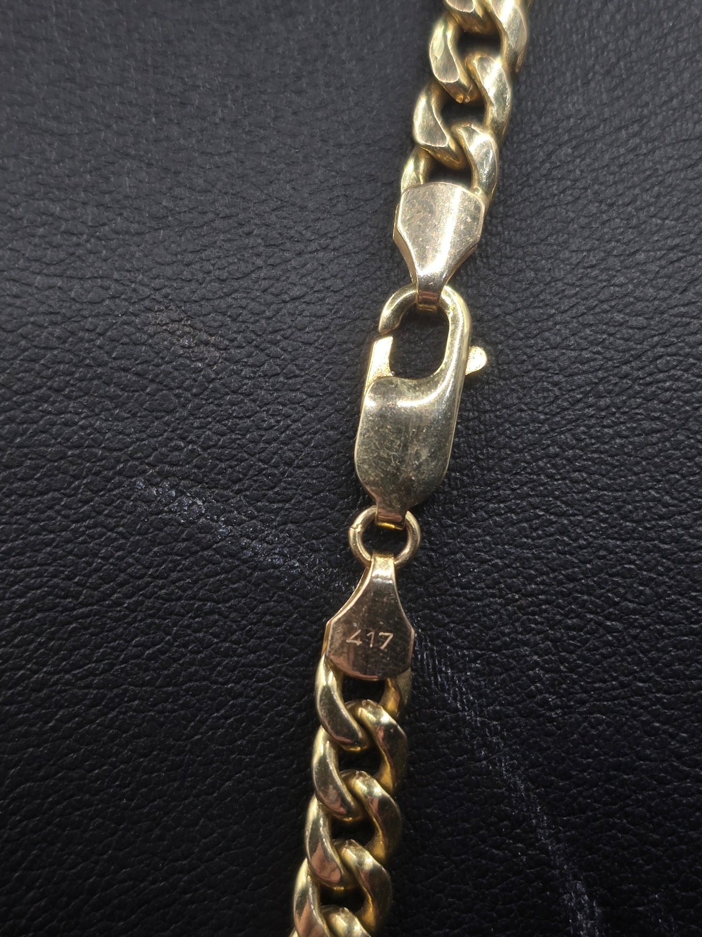 10kt 24" 5.5MM Cuban Link Chain
