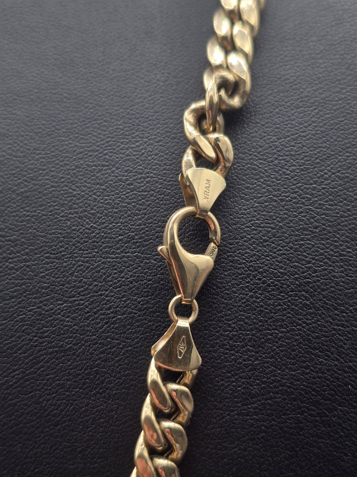 10kt Gold 30"×7MM Cuban Link Chain